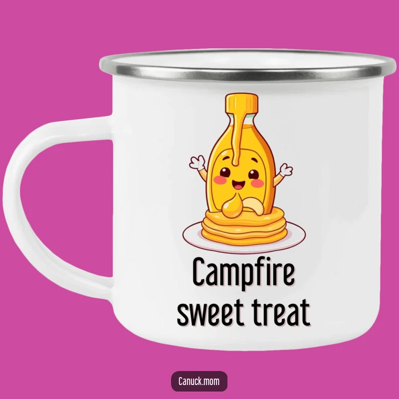 Funny Maple Syrup Camping Mug - Breakfast Adventures!