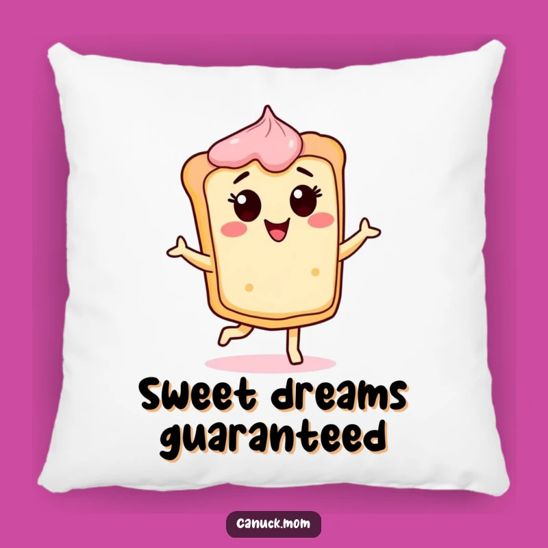 Funny Butter Tart Pillow: Cuddle Up with This Jigging Character, a Soft Funny Gift!