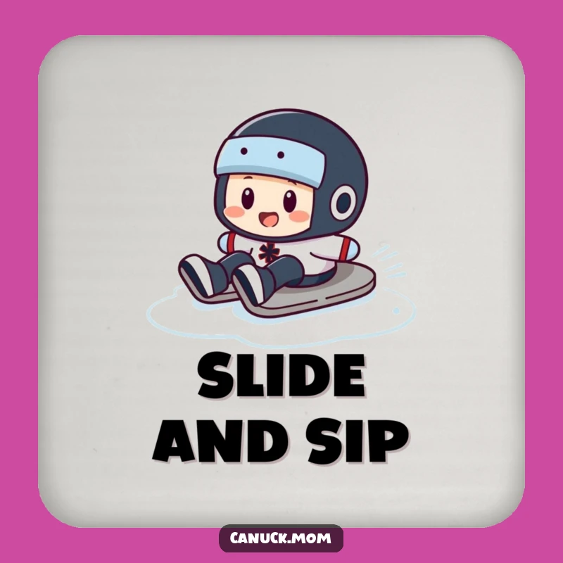 Funny Puck Slide Coaster: Protect Surfaces with Hockey Fun