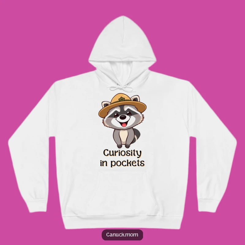 Funny Raccoon Ranger Hoodie: Cozy Explorer Comfort, Ultimate Funny Gift