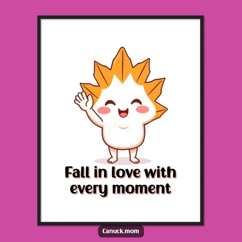 Free Printable Maple Leaf Wall Art - Cheerful Autumn Downloadable Decor for Your Space!