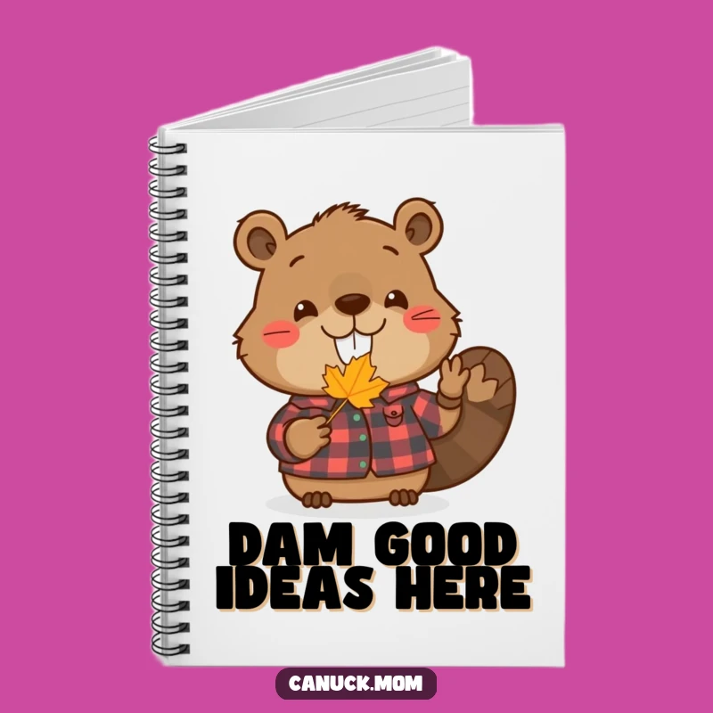 Funny Beaver Notebook: Nature Journal, Hilarious Companion for Ideas